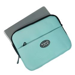 Capa para portátil verde pastel de 13-14”