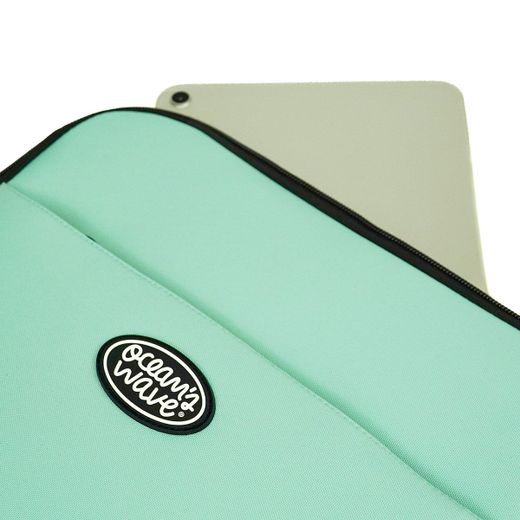 Housse pour ordinateur portable 13-14" vert pastel