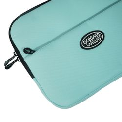Capa para portátil verde pastel de 13-14”