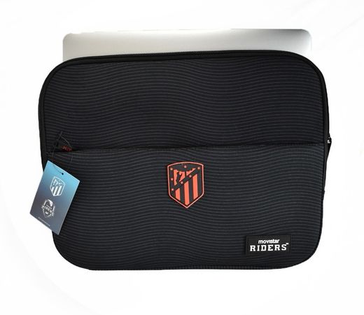 Funda para port·til Atlético de Madrid Movistar Riders negro