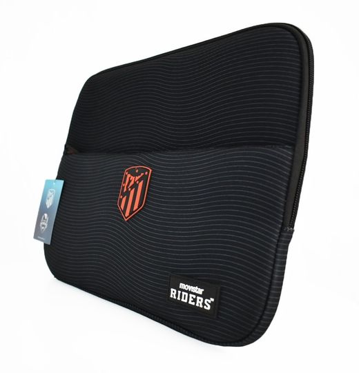 Funda para port·til Atlético de Madrid Movistar Riders negro