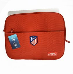 Bolsa vermelha para portátil do Atlético de Madrid Movistar Riders