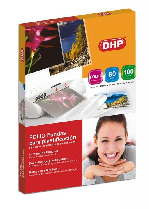 Pochettes de plastification DHP. 3 tailles et 2 poids