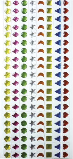 Gemmes époxy adhésives Blister 320 unités