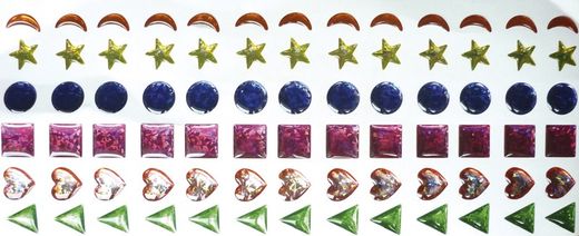 Gemas adhesivas Epoxi Blister 78 unidades