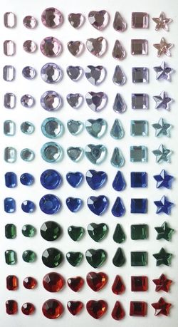 Gemmes adhésives époxy Blister 96 unités