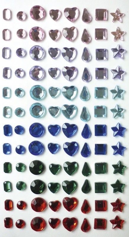 Gemmes adhésives époxy Blister 96 unités