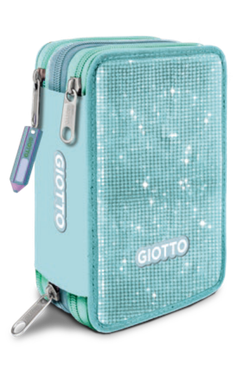 Giotto Estuche Plumier 3Zip Surtido 2025 en Display 6 Uds