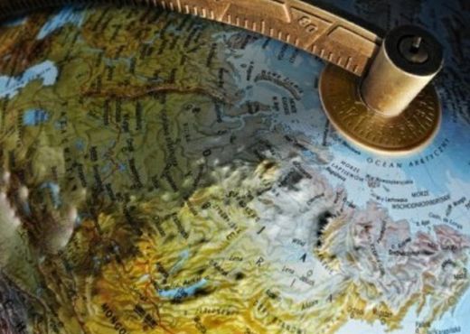 Globo terráqueo con relieve Primus