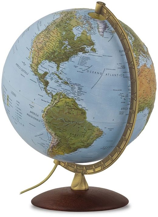 Globo terráqueo con relieve Primus