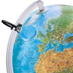 Globo terráqueo Lumiere. Fronteras y capitales con luz