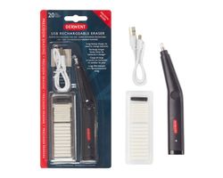 Borracha recarregável USB Derwent