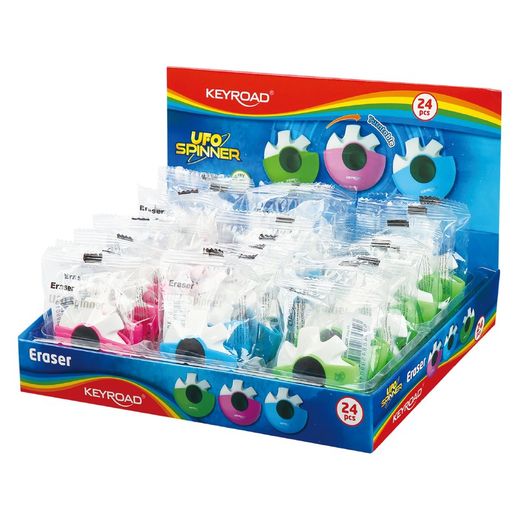 Borracha Spinner Keyroad. Expositor