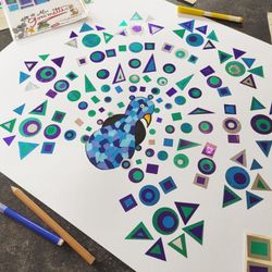 Gomets géométriques brumeux et holographiques