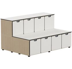 Gradas AGORA con puertas