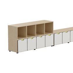 Gradas AGORA ONE con puertas