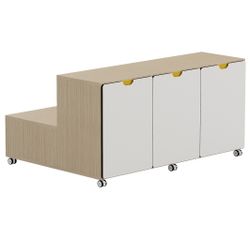 Gradas AGORA VERSA con puertas