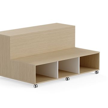 Gradas AGORA VERSA sin puertas