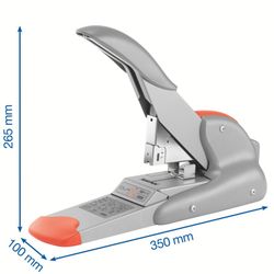 grampeador duplo Um único grampo para todas as espessuras