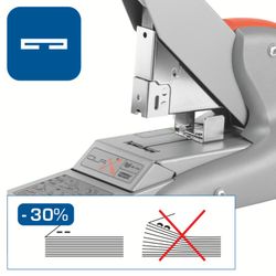 grampeador duplo Um único grampo para todas as espessuras