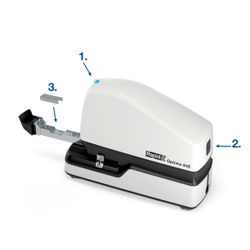 grampeador elétrico rapid optima 70