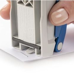 Grapadora Evolution E 20  ( 20 Hojas ) (incl. Caja 200 grapas 24/6 DIN Super)AZUL