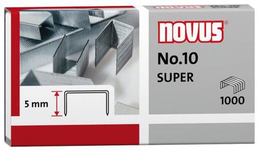 Novus Grampos. Tamanhos diferentes