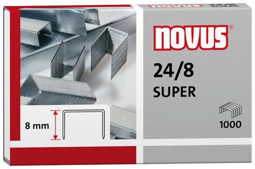 Novus Grampos. Différentes tailles