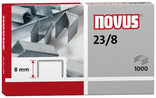 Novus Grampos. Différentes tailles