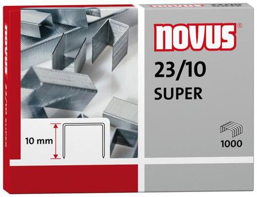 Novus Grampos. Différentes tailles