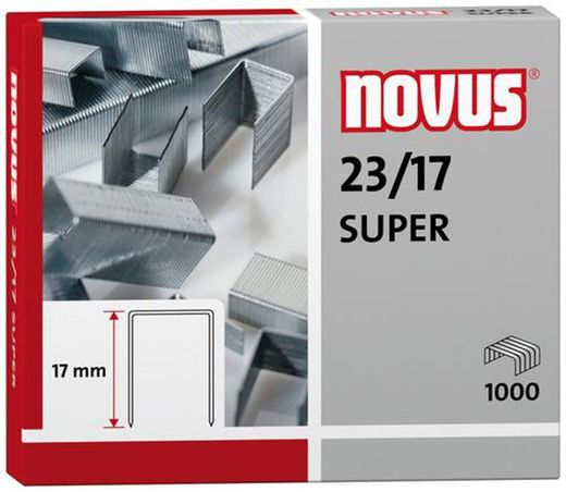 Novus Grampos. Différentes tailles