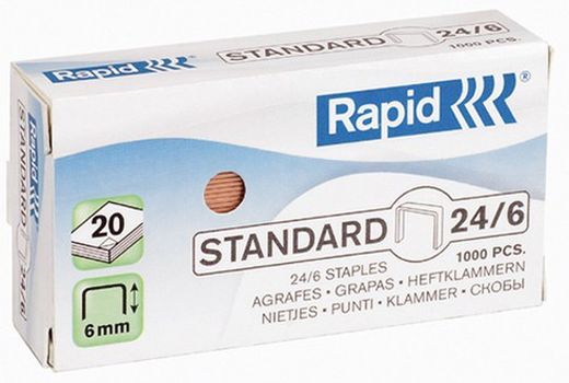 Agrafes rapides Différents modèles et emballages