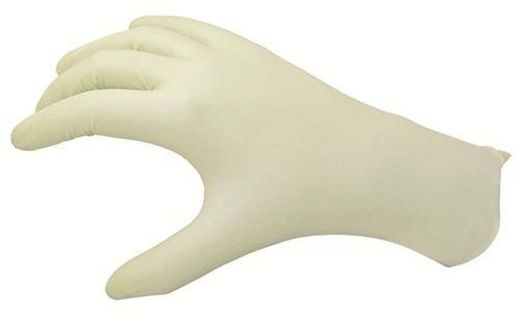 Luvas de látex multiuso descartáveis
