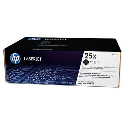 HP Toner 25X LaserJet con tecnologºa Smart Print M806dn M806x M806x+
