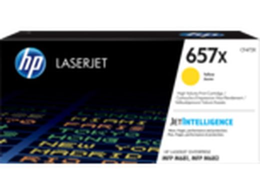 HP LaserJet Enterprise MFP M681 Toner Amarillo Alto 657X
