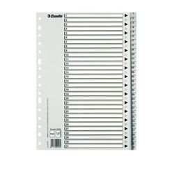 Index alphabétiques et numériques 125 microns