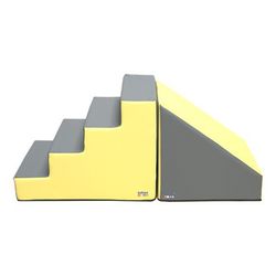 Conjunto de 2 figuras (escada e rampa)