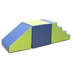 Conjunto de 3 figuras (escada quadrada e rampa)