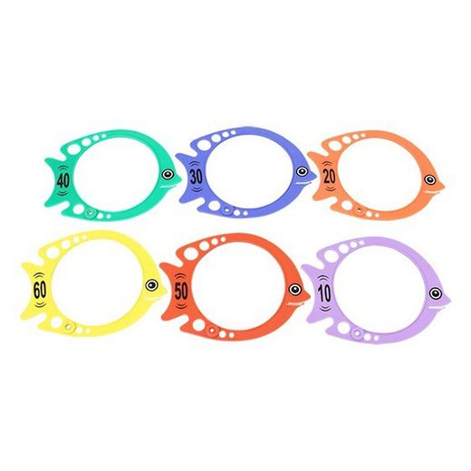 Lot de 6 poissons plongeurs