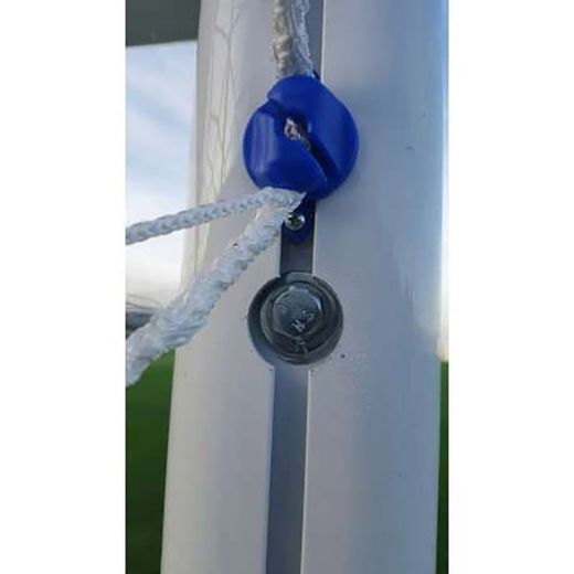 Conjunto de balizas fixas em alumínio para futebol 7