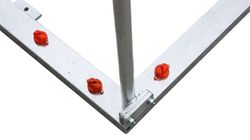 Jeu de buts mobiles galvanisés pour le futsal