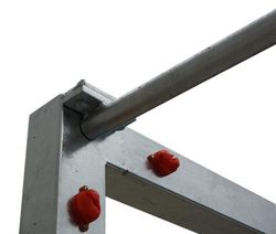 Jeu de buts mobiles galvanisés pour le futsal