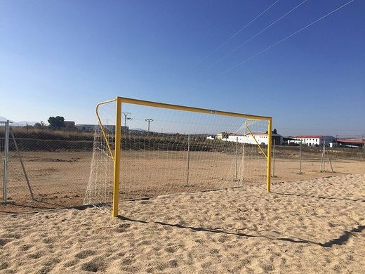Juego de porterías metálicas para fútbol playa