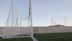 Juego de porterías transladables reglamentarias para fútbol 7