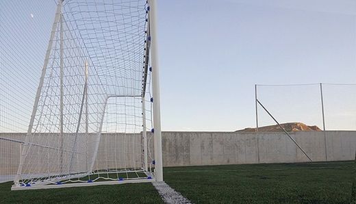 Juego de porterías transladables reglamentarias para fútbol 7