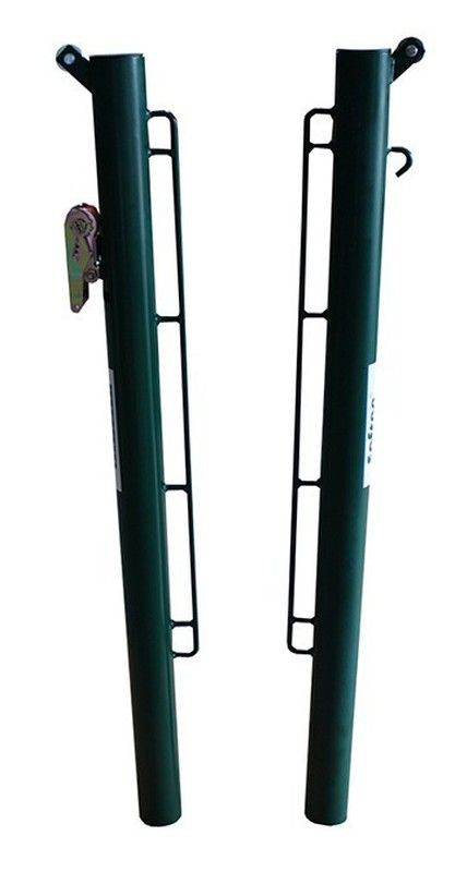Conjunto de postes de padel de 8 cm de diâmetro
