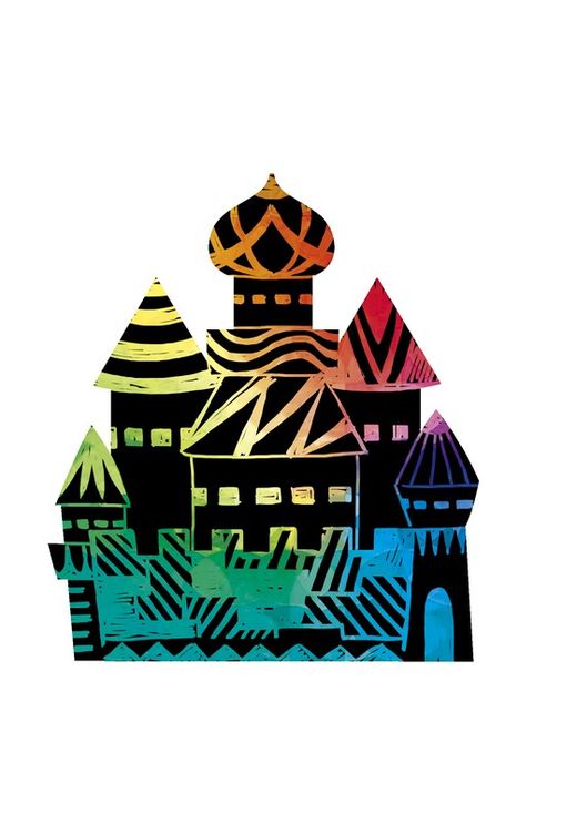 Jogo de raspar unicórnio