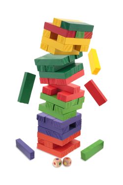 Je joue la tour des couleurs