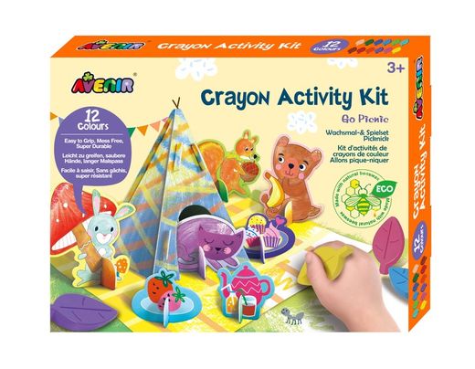 Kit d'activités avec gadget en cire