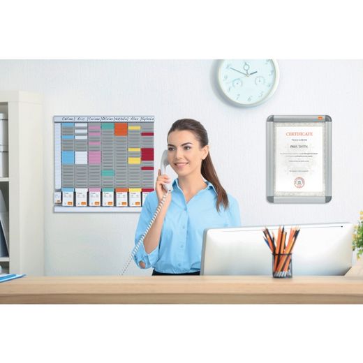 Kit de planification de bureau Nobo T avec chariots